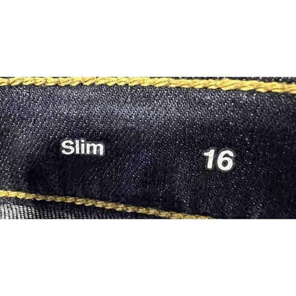 Sonoma Goods for Life Flexwear Denim Jeans Slim 16 70% Cotton 17% Polyester 11% - Picture 4 of 8